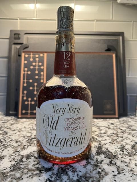 Very Very Old Fitzgerald 12 Year, photographed by the seller